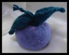 Plum Pin Cushion